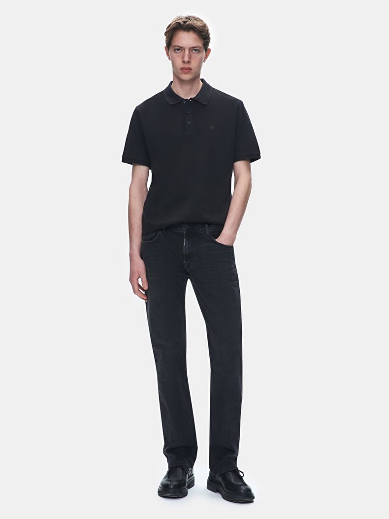 Paul X Düz Paça Orta Bel Jean Pantolon