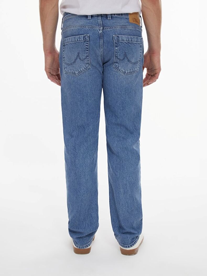 Paul X Düz Paça Orta Bel Jean Pantolon