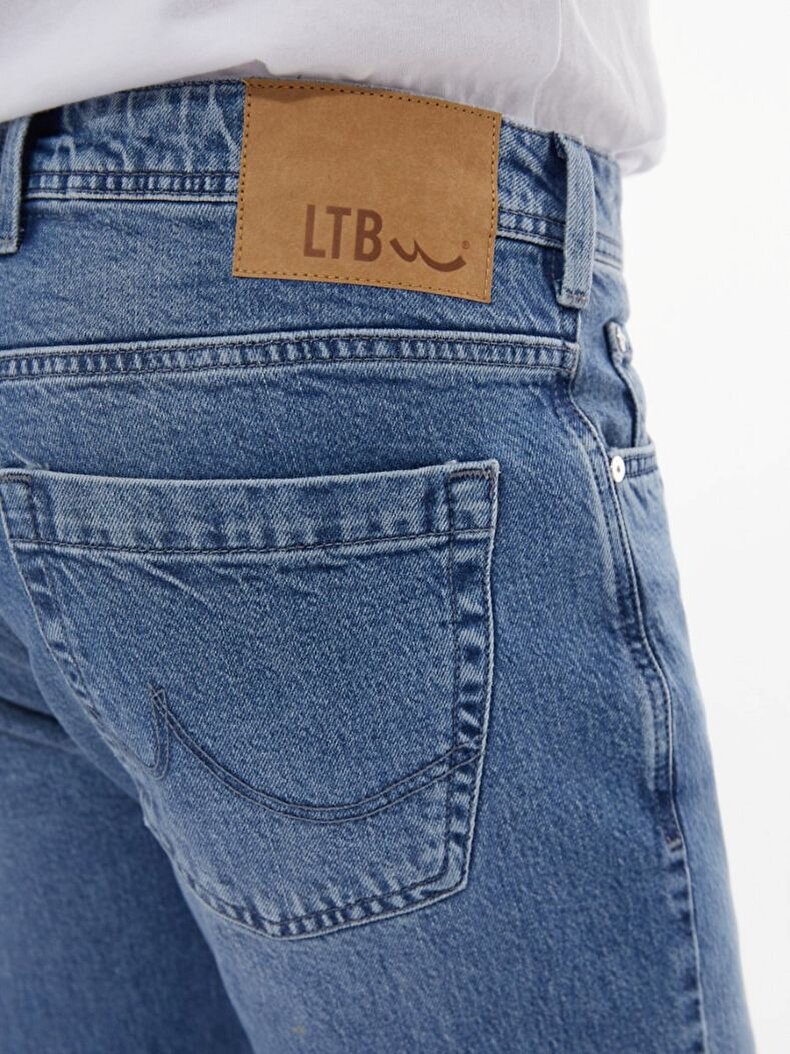 Paul X Düz Paça Orta Bel Jean Pantolon