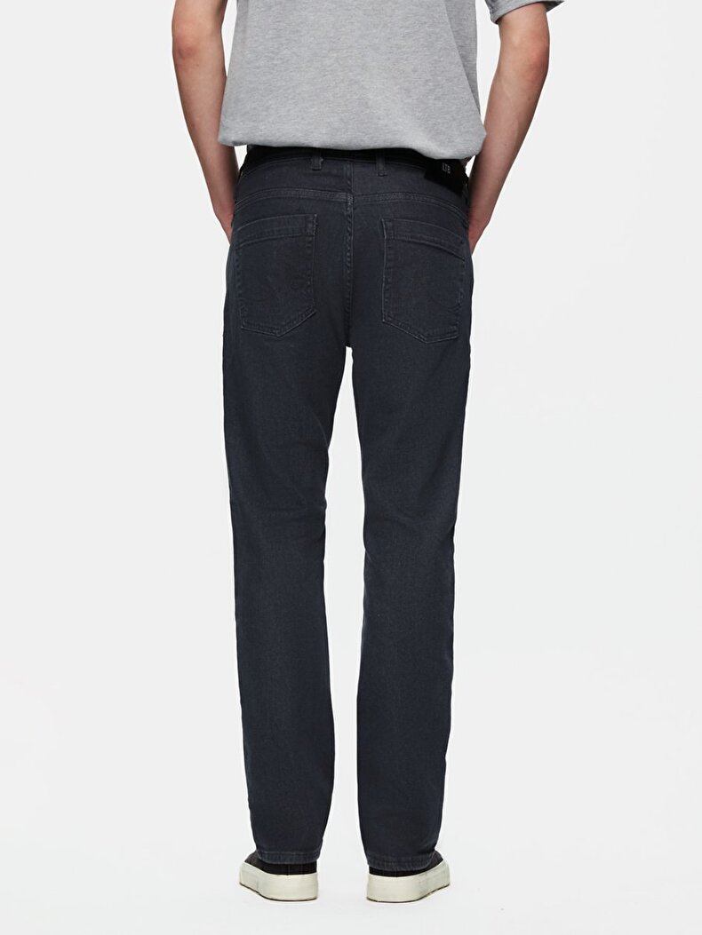 Paul X Düz Paça Orta Bel Jean Pantolon
