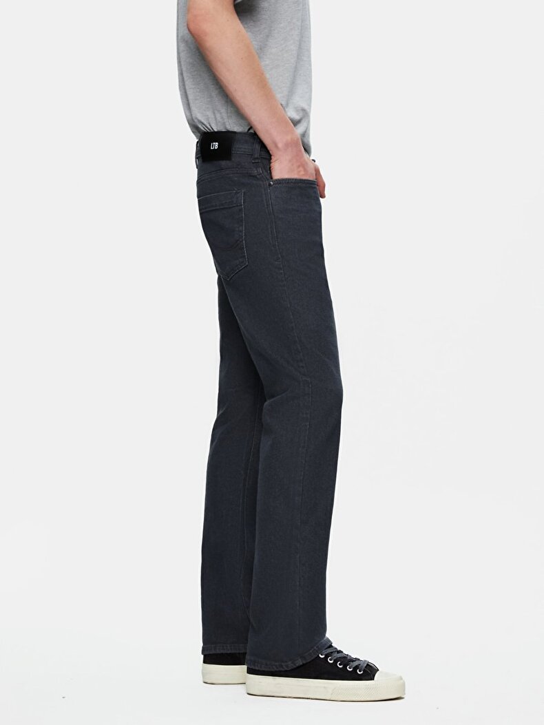 Paul X Düz Paça Orta Bel Jean Pantolon