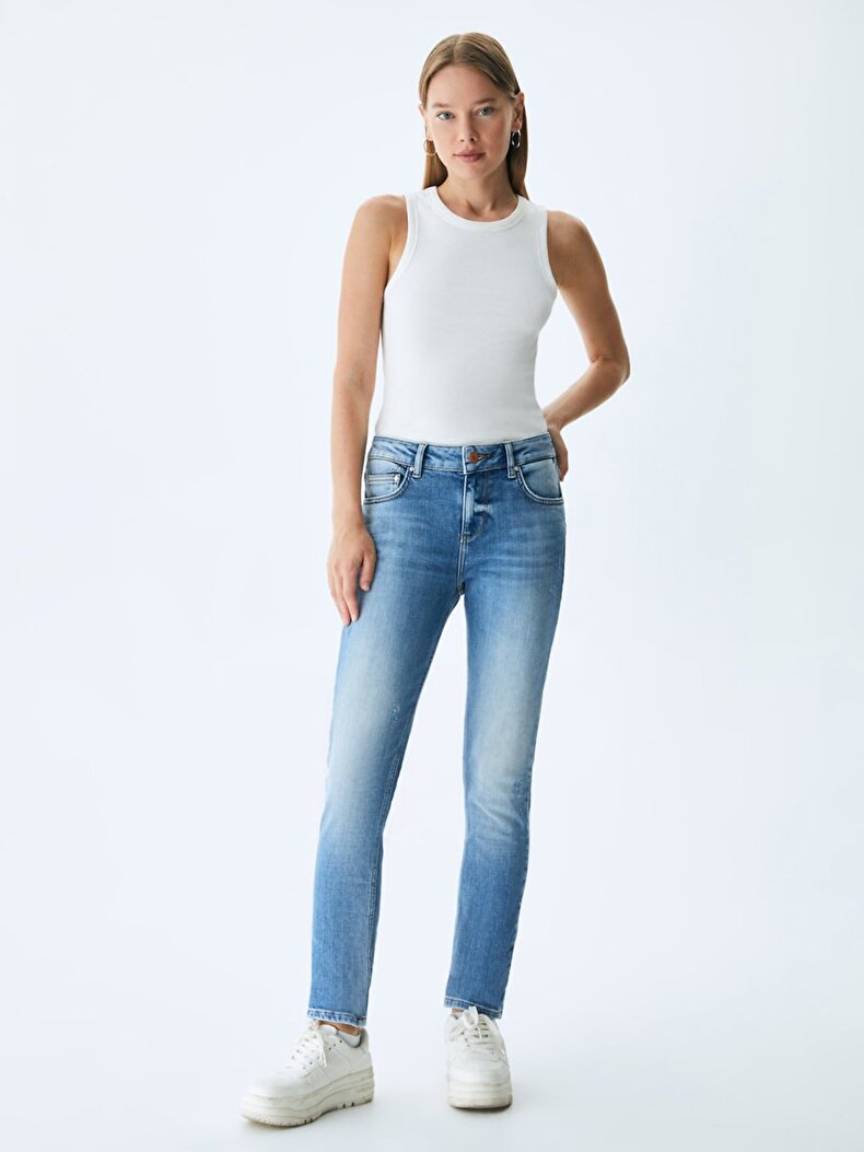 Aspen Y Dar Paça Orta Bel Jean Trousers
