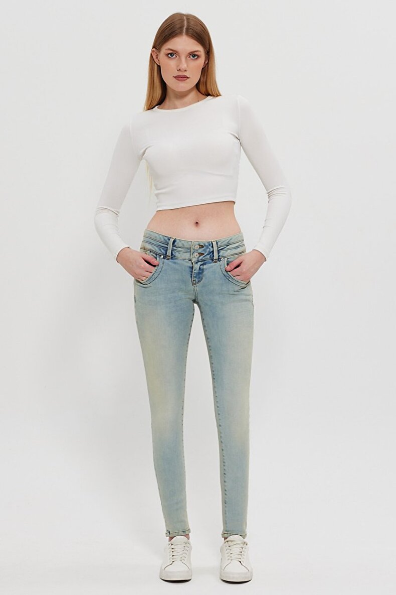 Julıta X Düşük Bel Jean Pantolon