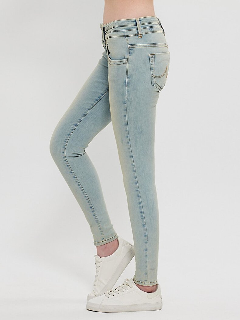 Julıta X Düşük Bel Jean Pantolon