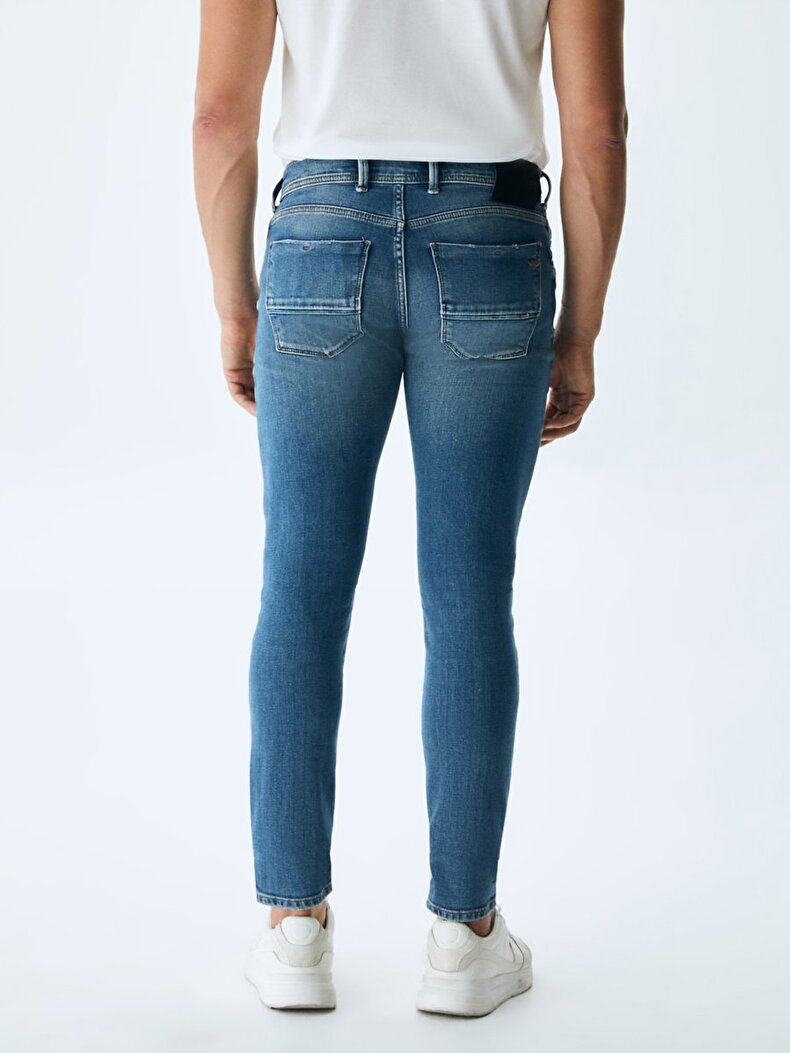 New Dıego X Dar Paça Orta Bel Jean Pantolon