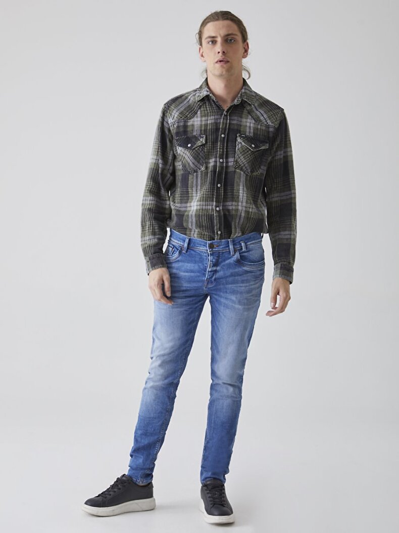 New Dıego X Dar Paça Orta Bel Jean Pantolon