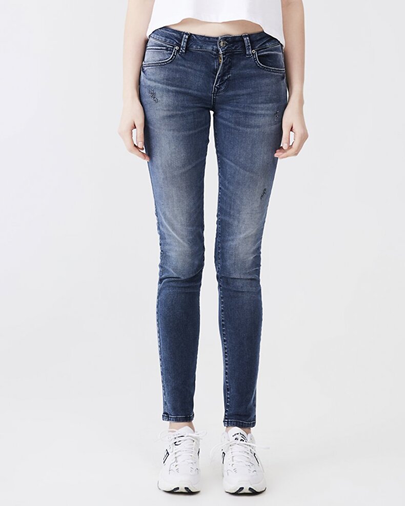 Nicole Dar Paça Orta Bel Jean Hosen