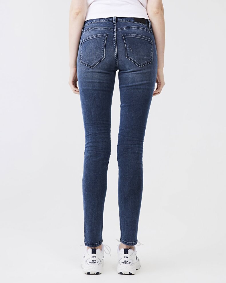 Nicole Dar Paça Orta Bel Jean Hosen