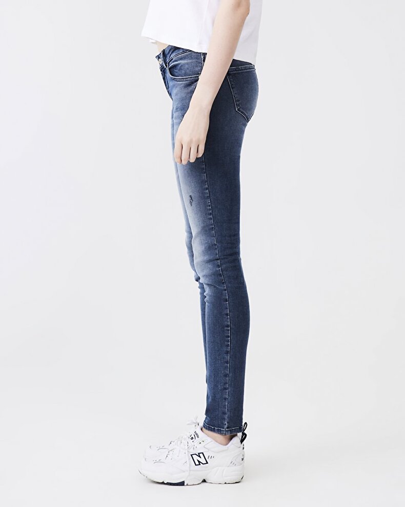 Nicole Dar Paça Orta Bel Jean Hosen