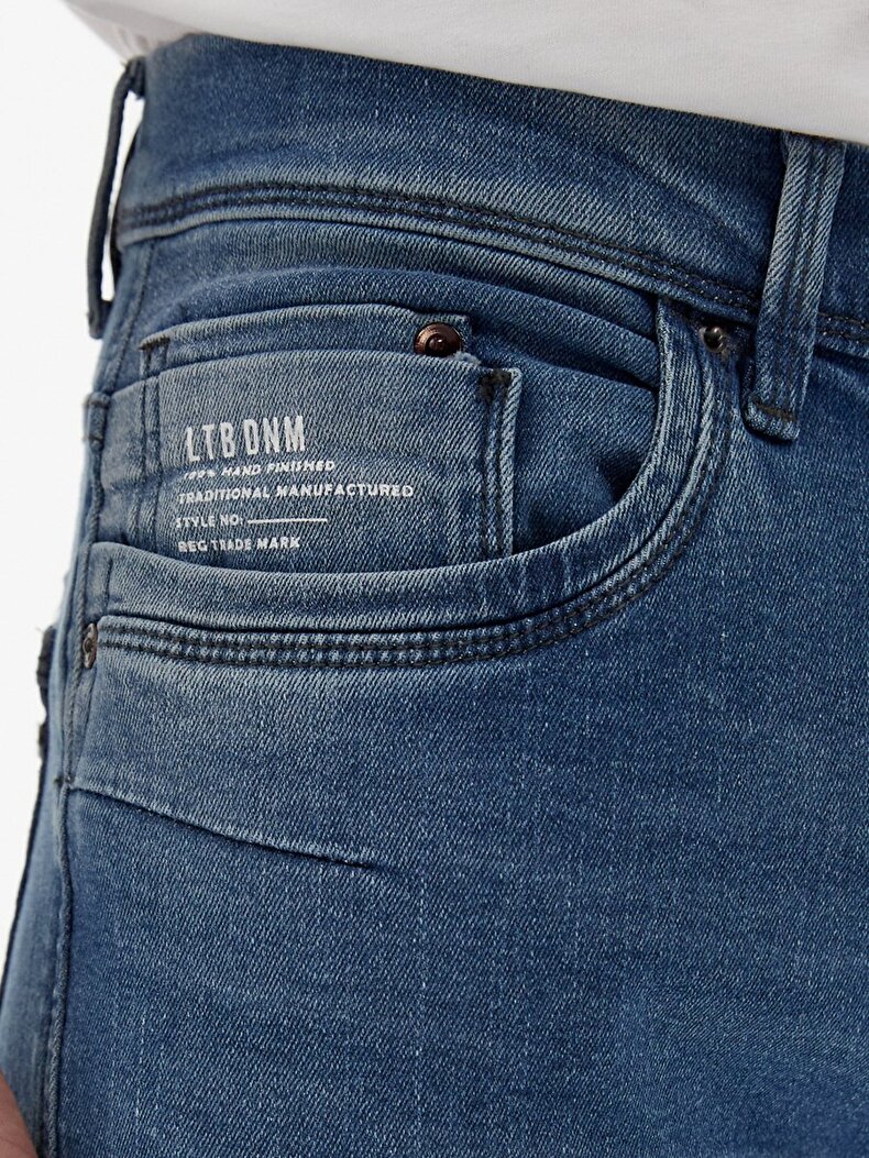 Servando X D Low Waist Skinny Tapered Jeans Hosen