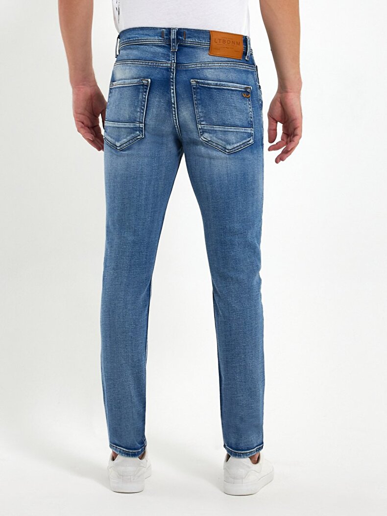 Jumy Mid Waits Ripped Super Skinny Jeans Trousers