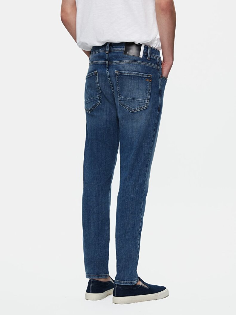 Jumy Dar Paça Orta Bel Jean Pantolon