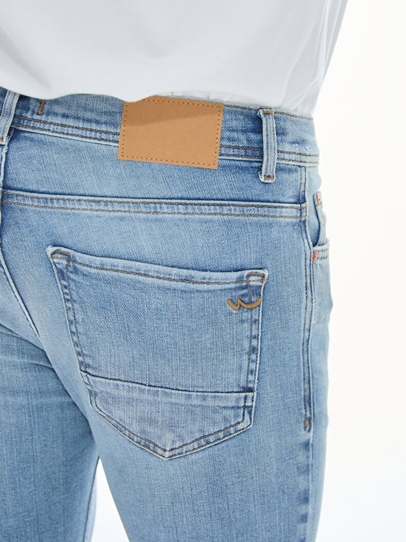 Jumy Dar Paça Orta Bel Jean Pantolon
