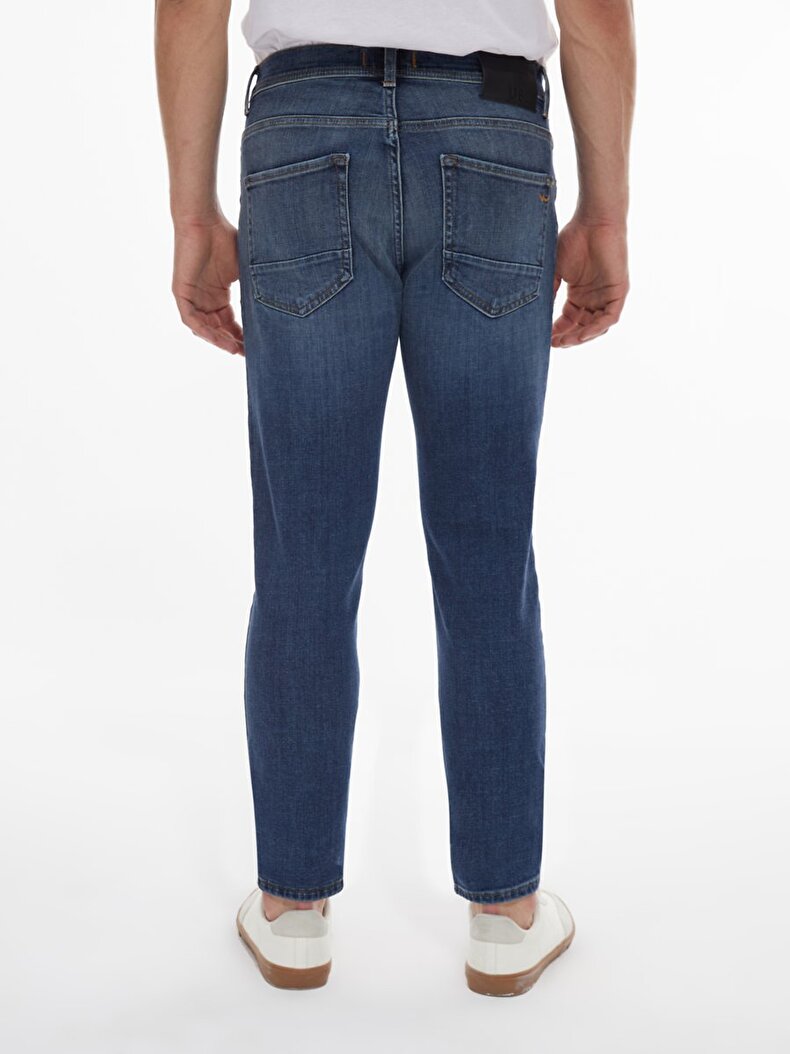 Jumy Dar Paça Orta Bel Jean Pantolon
