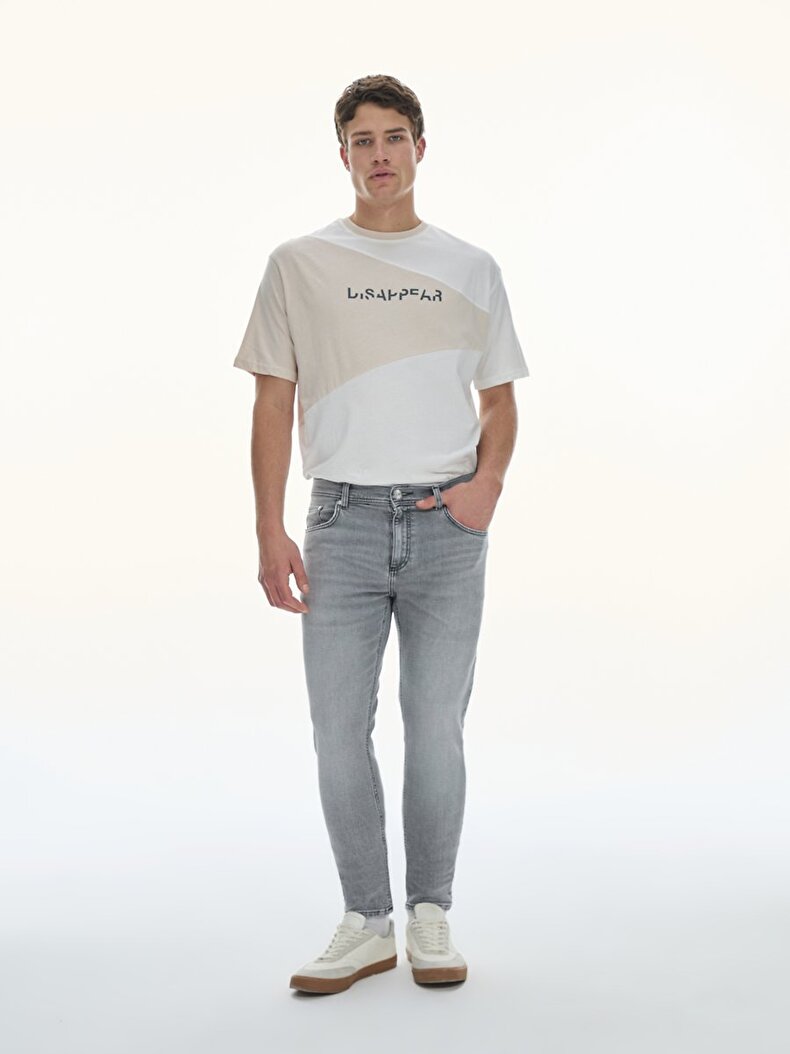 Jumy Dar Paça Orta Bel Jean Trousers
