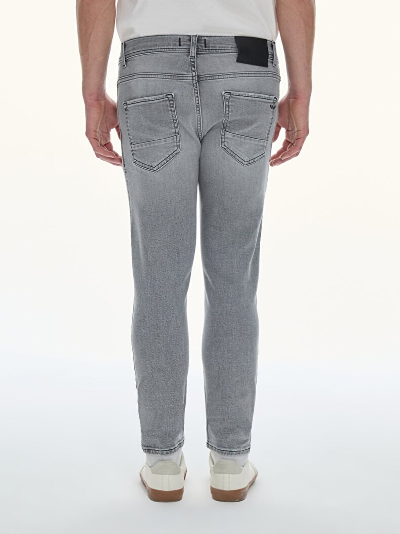 Jumy Dar Paça Orta Bel Jean Trousers