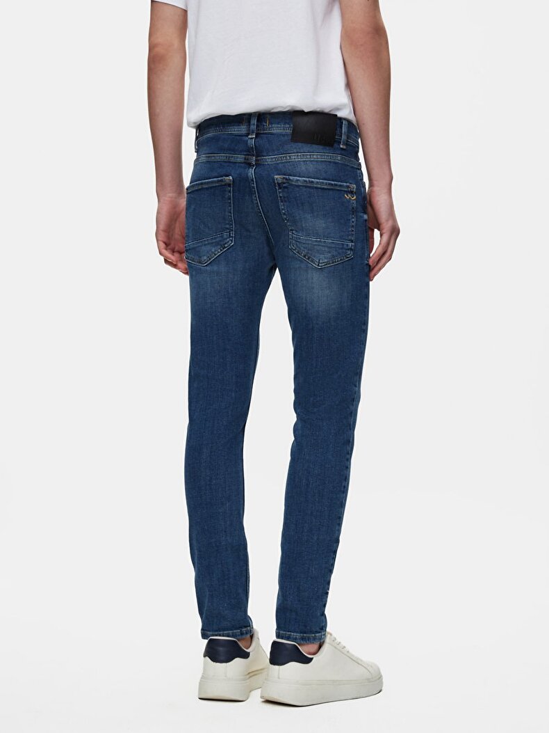Jumy Dar Paça Orta Bel Jean Pantolon