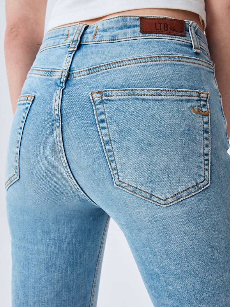 Lynda Cropped Flare Jeans Hosen
