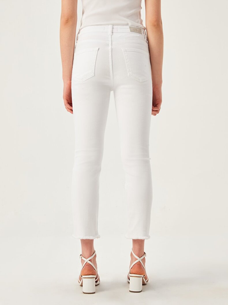 Lynda Yüksek Bel Jean Trousers