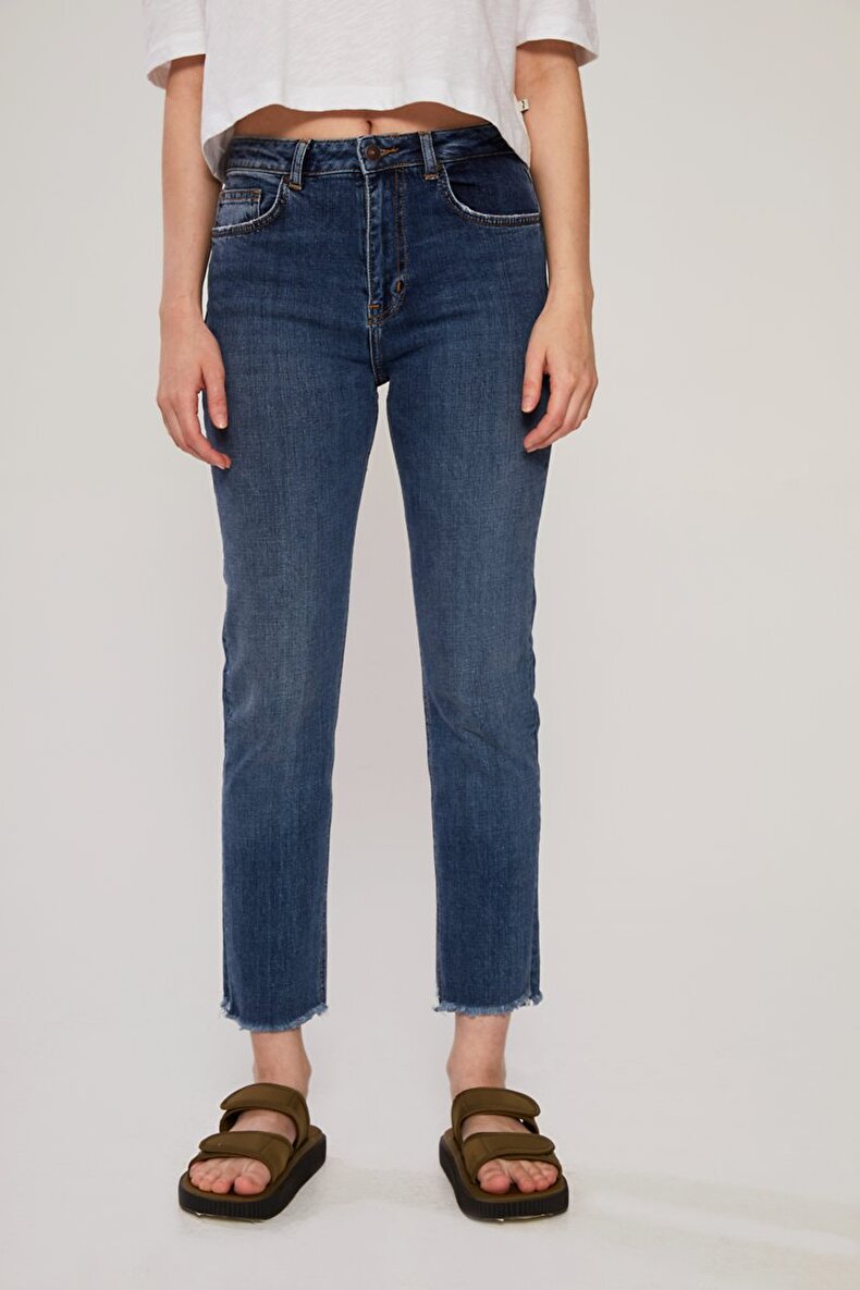 Pia Straight Cut Jeans Broek