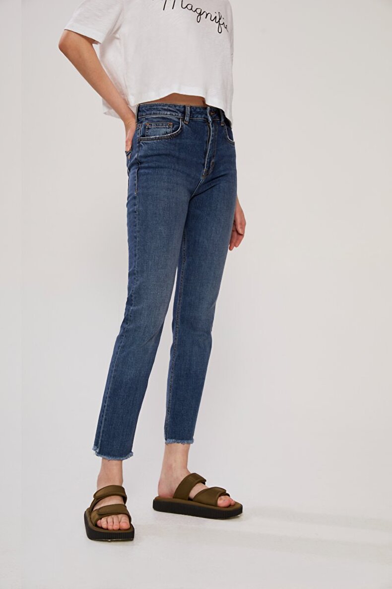 Pia Straight Cut Jeans Broek