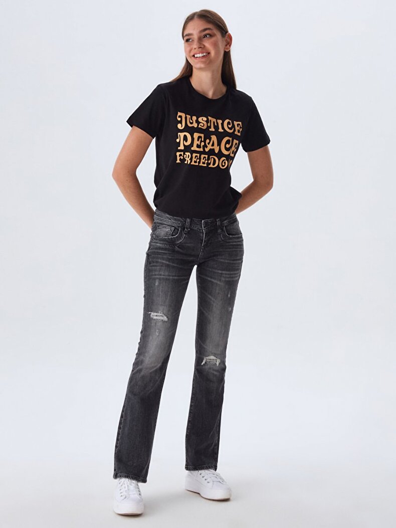 Valerie Low Waist Bootcut Jeans