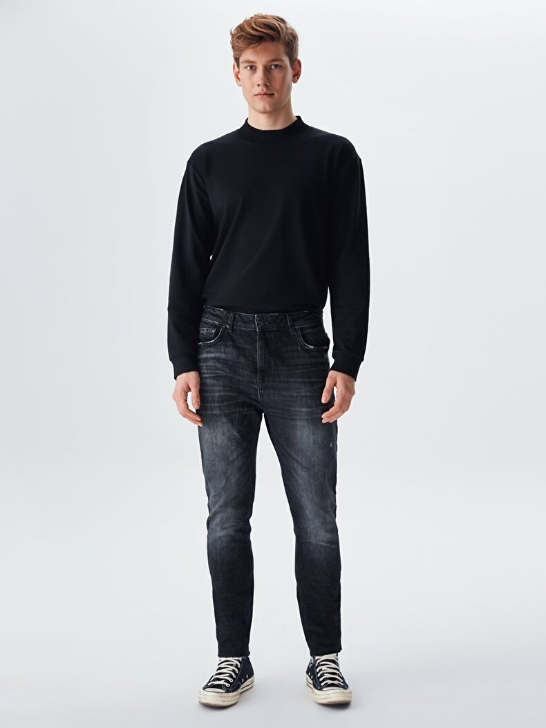 Eddard X Low Waist Relaxed Jeans Trousers