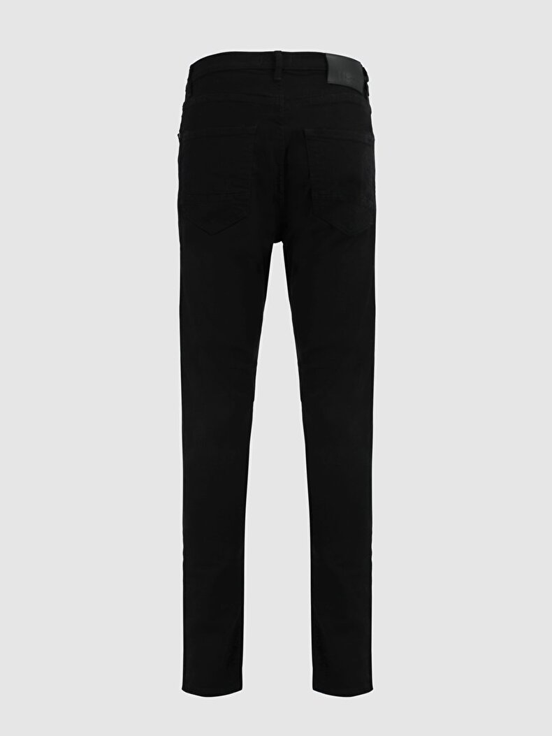 Smarty Y Tapered Leg Mid Waist Jean Trousers