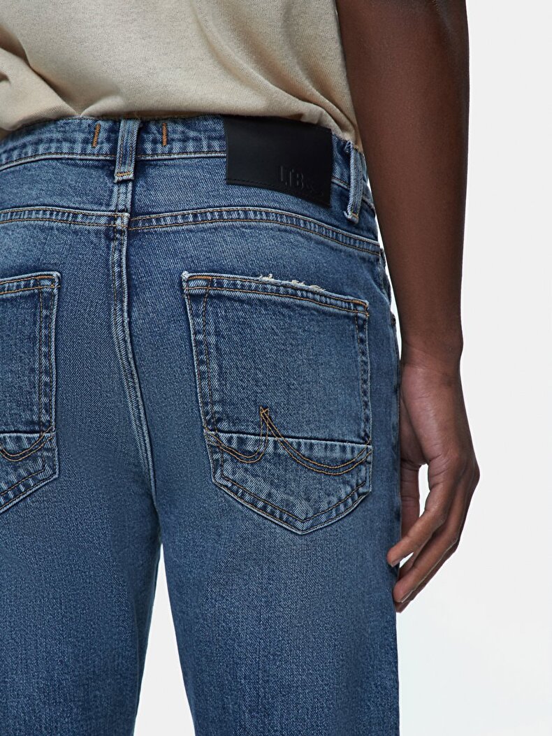 Smarty Y Dar Paça Orta Bel Jean Trousers