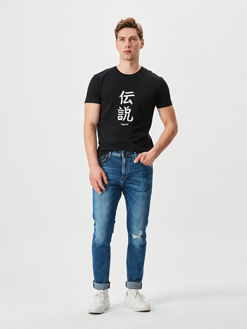 Louıs Y Orta Bel Jean Pantolon