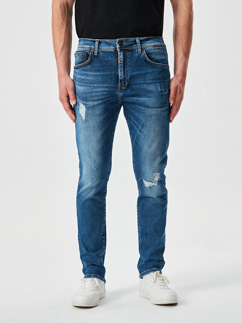 Louıs Y Orta Bel Jean Pantolon