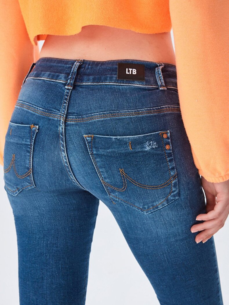 Molly M Dar Paça Orta Bel Jean Hosen