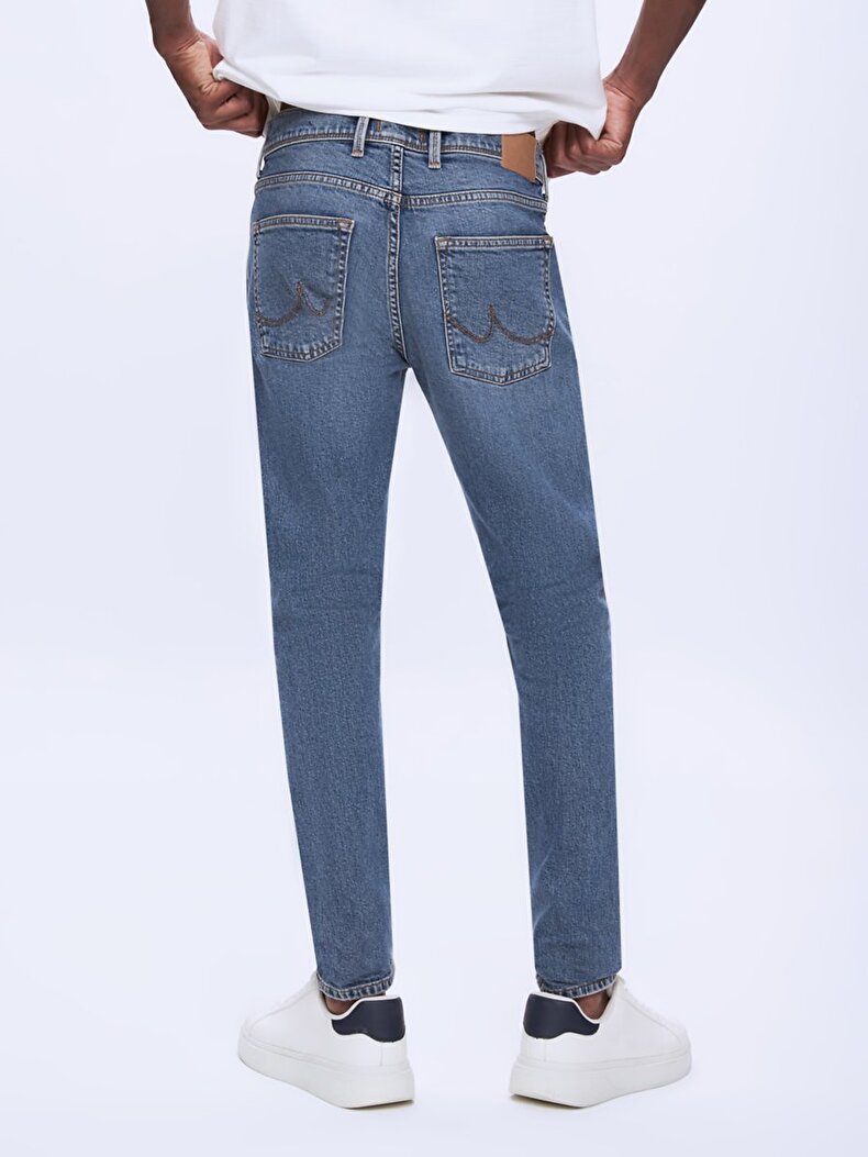 Dıego X Y Dar Paça Orta Bel Jean Pantolon