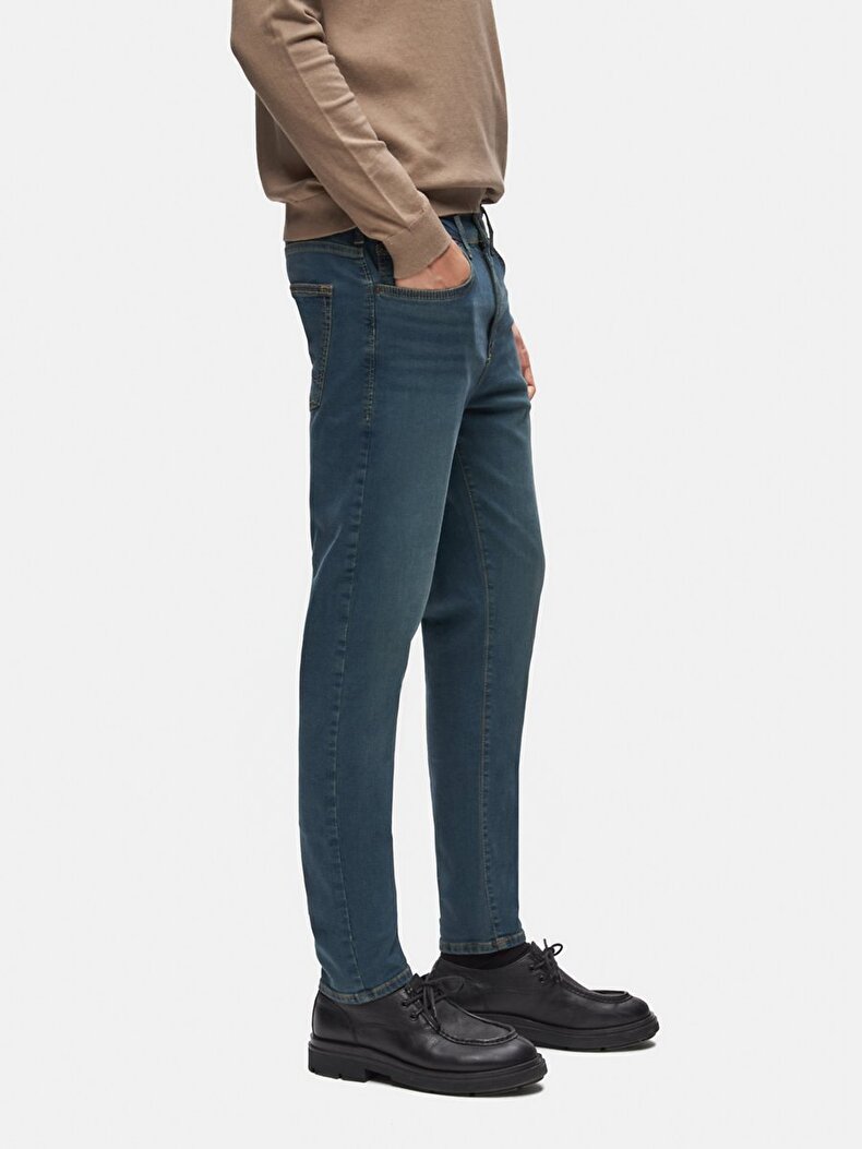 Dıego X Y Dar Paça Orta Bel Jean Pantolon