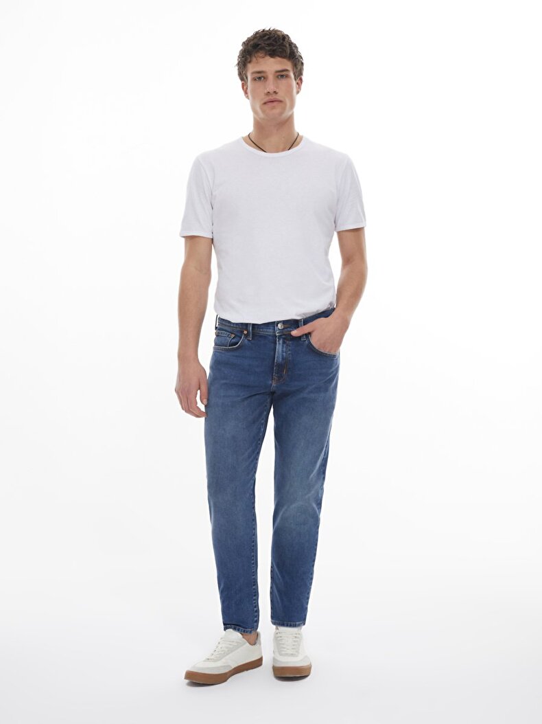 Dıego X Y Dar Paça Orta Bel Jean Pantolon