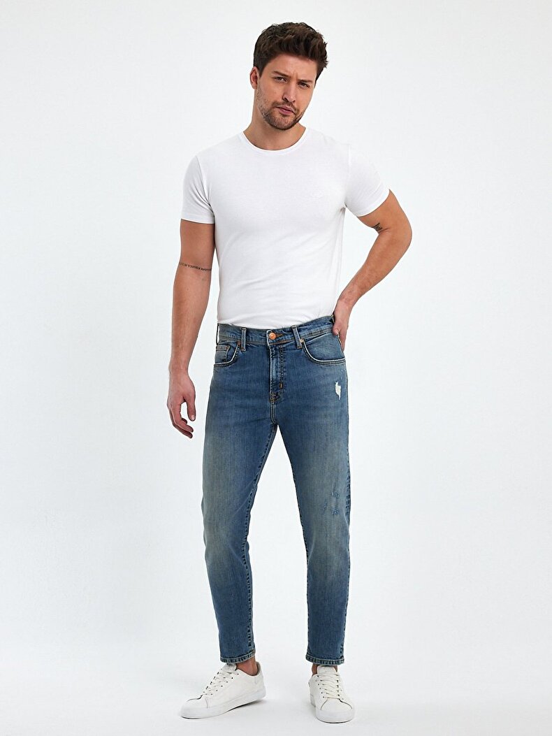 Dıego X Y Dar Paça Orta Bel Jean Pantolon