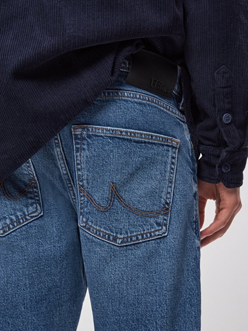 Dıego X Y Dar Paça Orta Bel Jean Pantolon