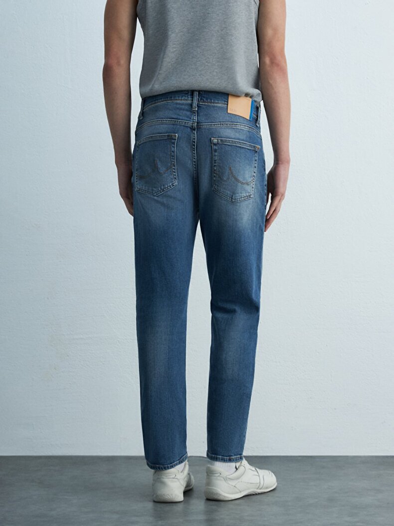 Sawyer Y Dar Paça Orta Bel Jean Trousers