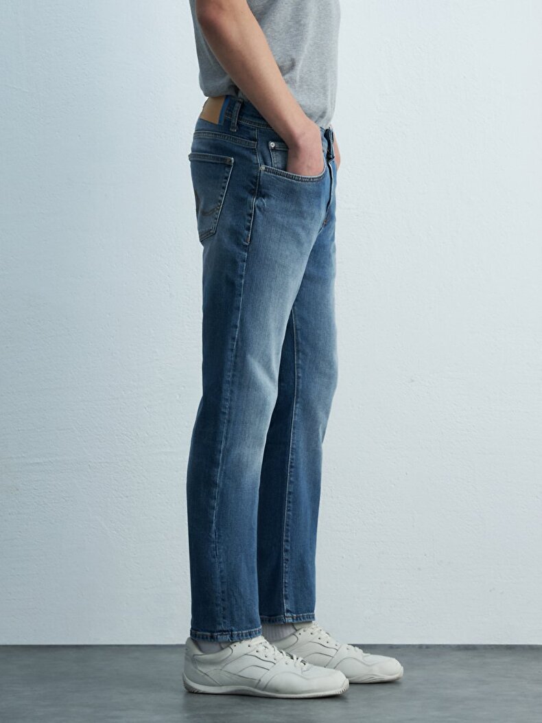 Sawyer Y Dar Paça Orta Bel Jean Trousers