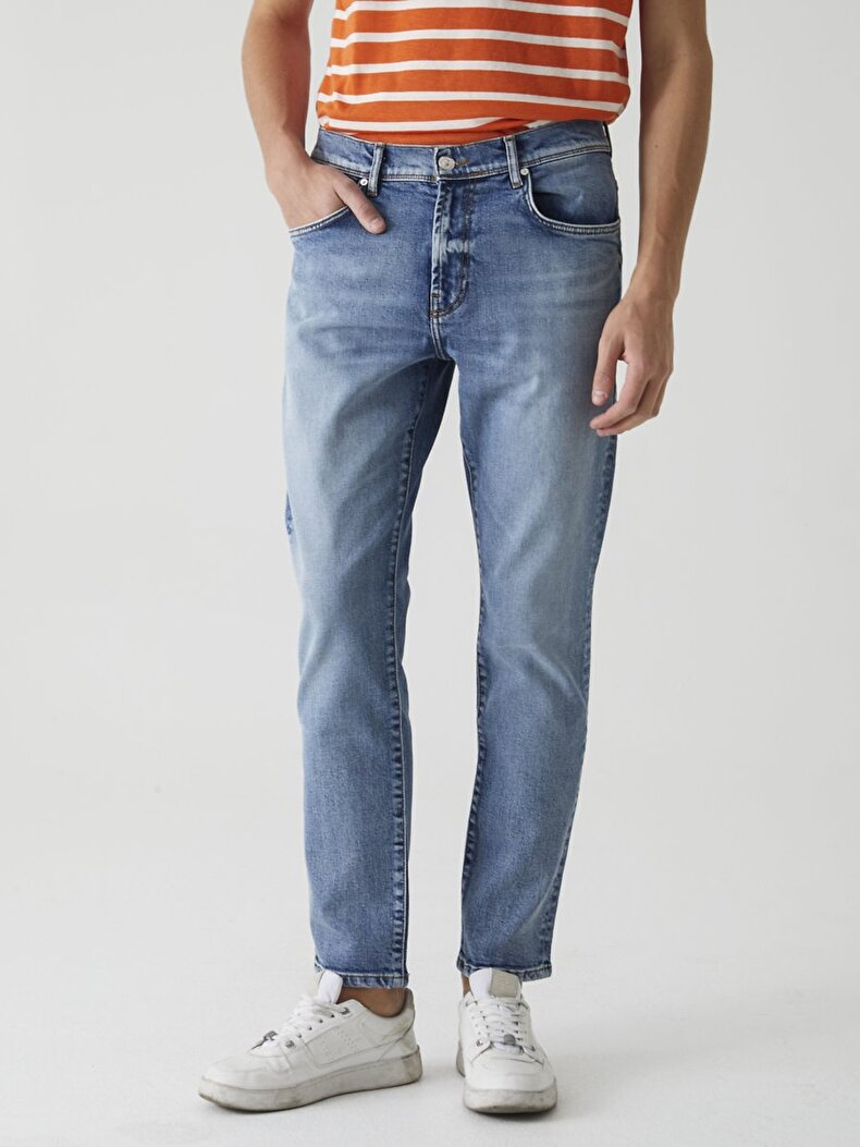 Sawyer Y Mid Waits Skinny Slim Jeans Trousers