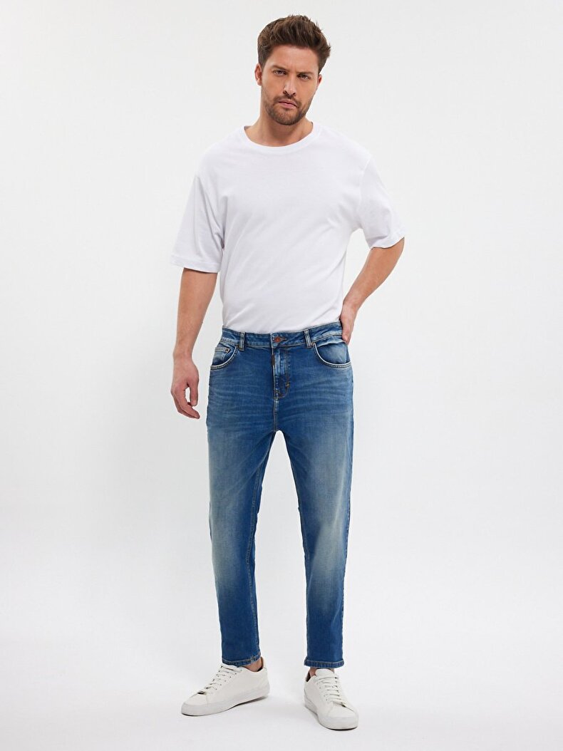 Alessıo Dar Paça Orta Bel Jean Pantolon