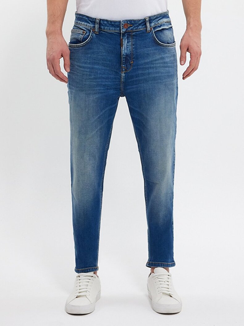 Alessıo Dar Paça Orta Bel Jean Pantolon