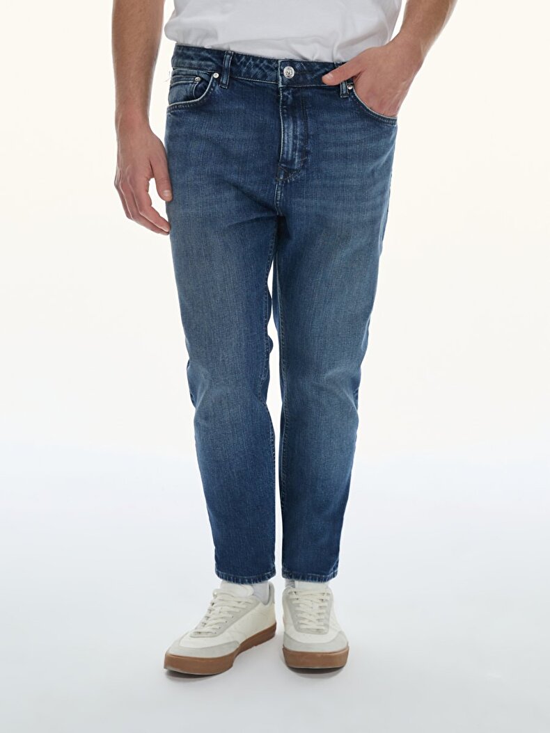 Alessıo Dar Paça Orta Bel Jean Pantolon