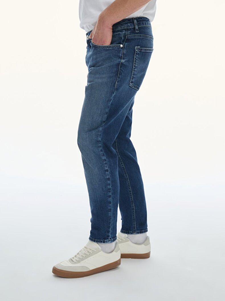 Alessıo Dar Paça Orta Bel Jean Pantolon