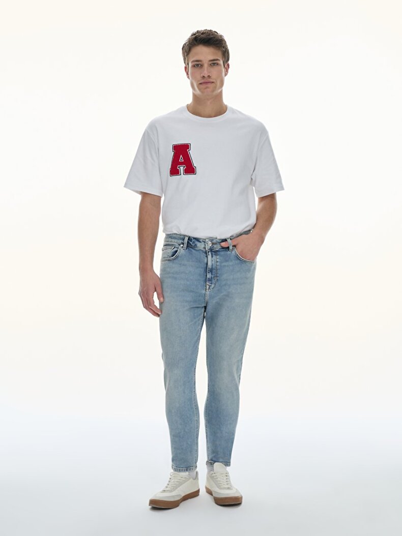 Alessıo Dar Paça Orta Bel Jean Pantolon
