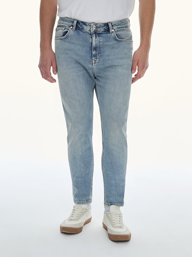 Alessıo Dar Paça Orta Bel Jean Pantolon
