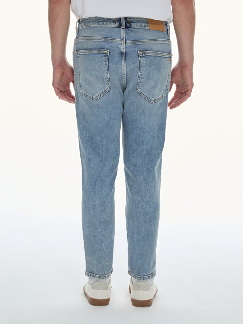 Alessıo Dar Paça Orta Bel Jean Pantolon