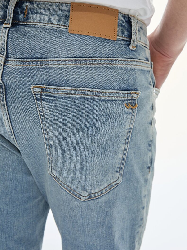 Alessıo Dar Paça Orta Bel Jean Pantolon