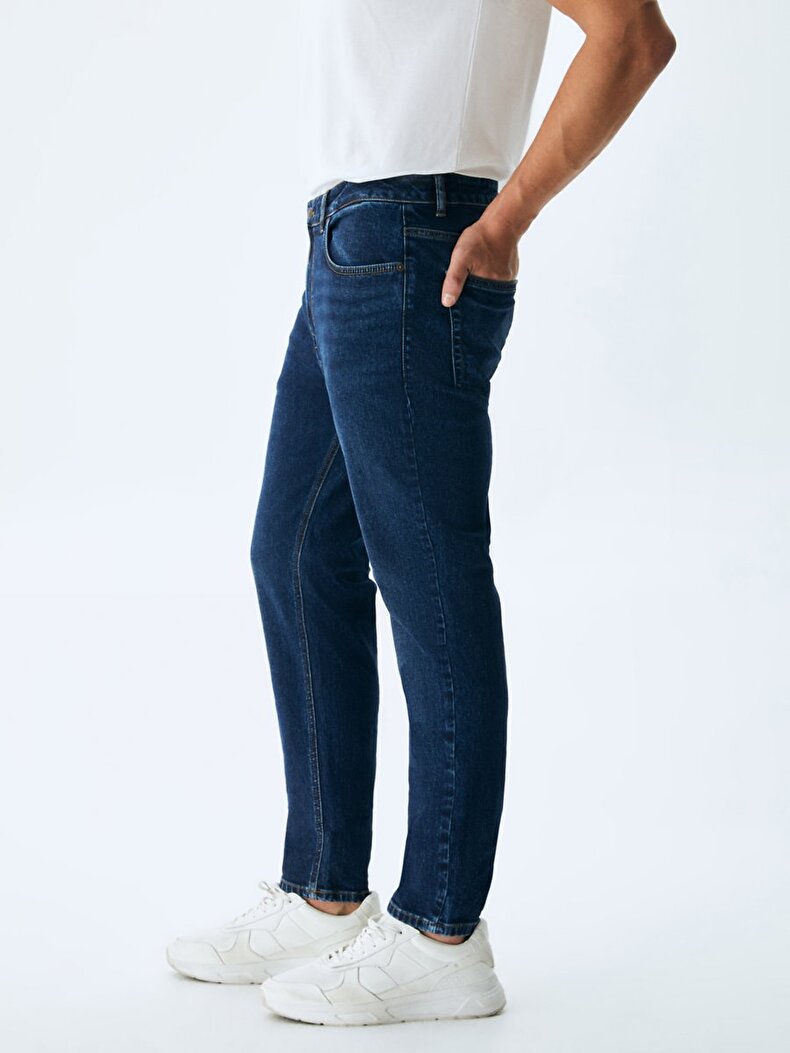 Alessıo Dar Paça Orta Bel Jean Pantolon