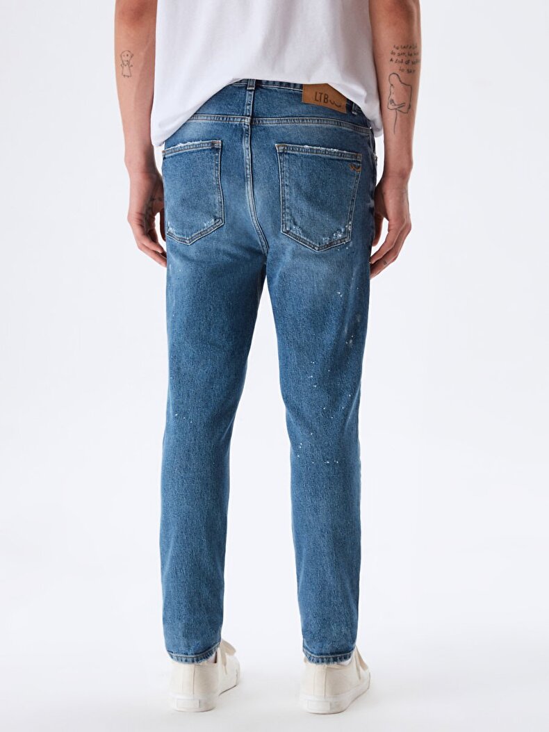 Alessıo Dar Paça Orta Bel Jean Pantolon
